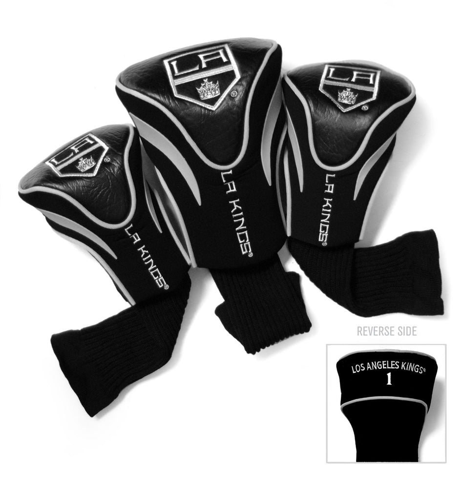 Team Golf LA Kings DR/FW Headcovers - 3 Pack Contour - Embroidered