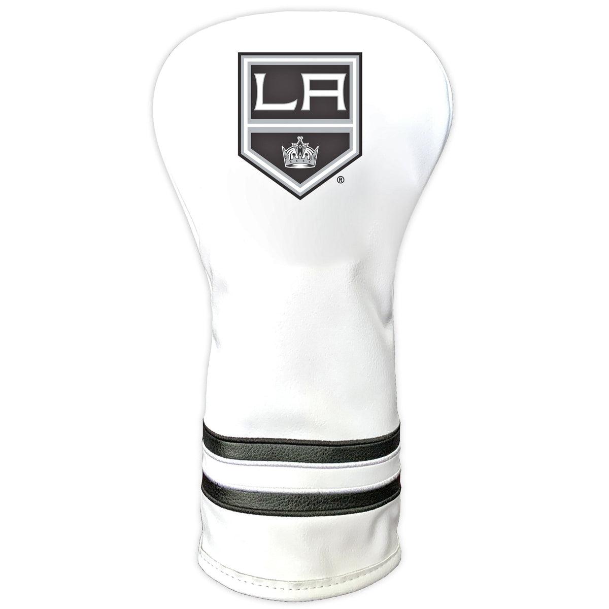 Team Golf LA Kings DR/FW Headcovers - Vintage Driver HC - Printed White