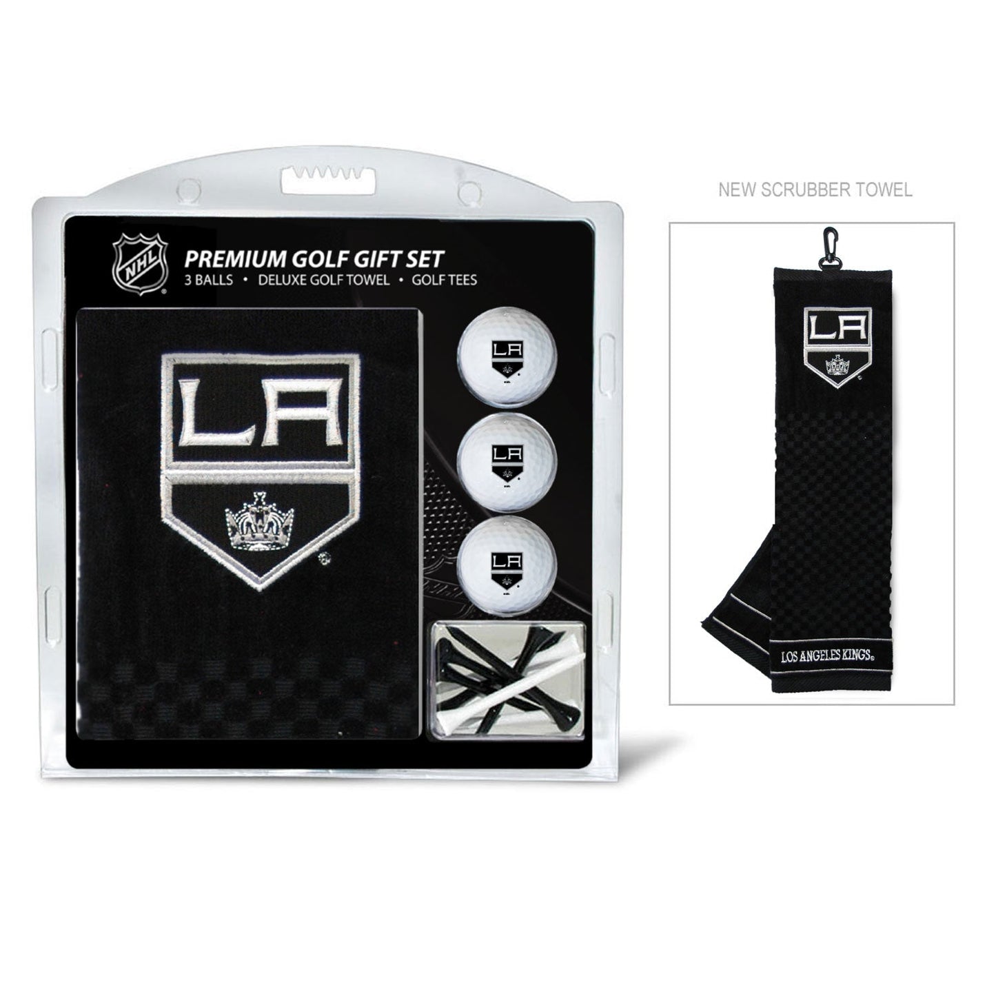 Team Golf LA Kings Golf Gift Sets - Embroidered Towel Gift Set - 