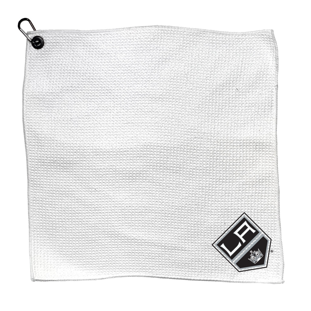 Team Golf LA Kings Towels - Microfiber 15X15 White - 