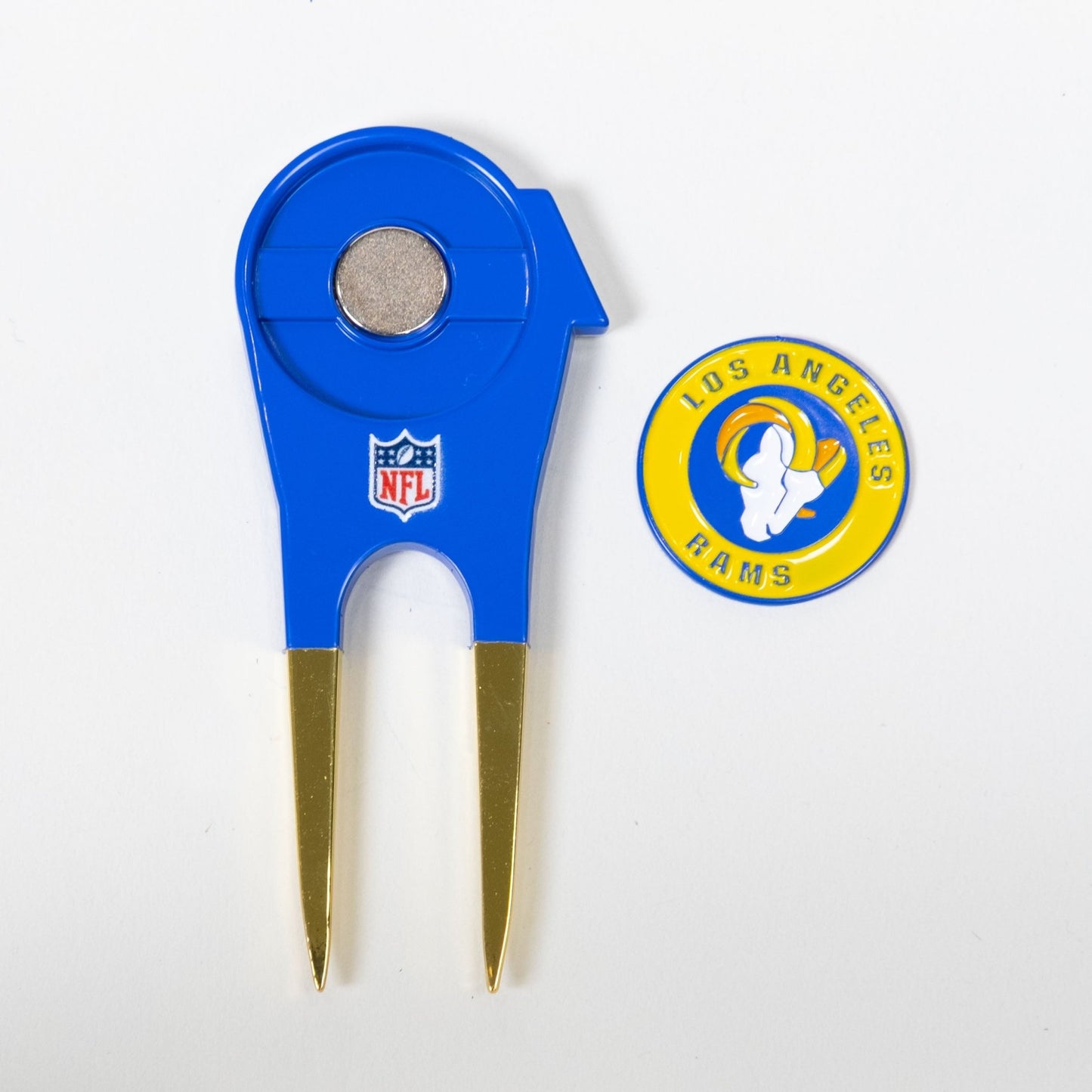 Team Golf LA Rams Divot Tools - Custom Shaped - 