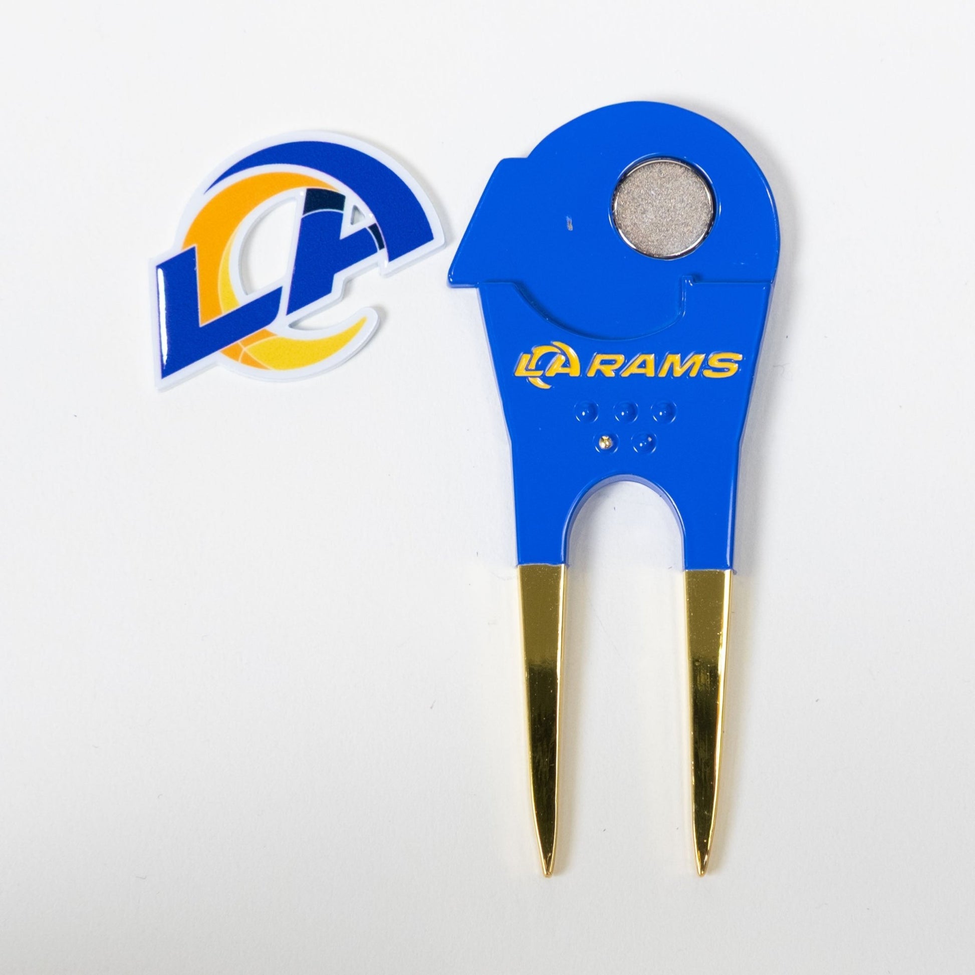 Team Golf LA Rams Divot Tools - Custom Shaped - 