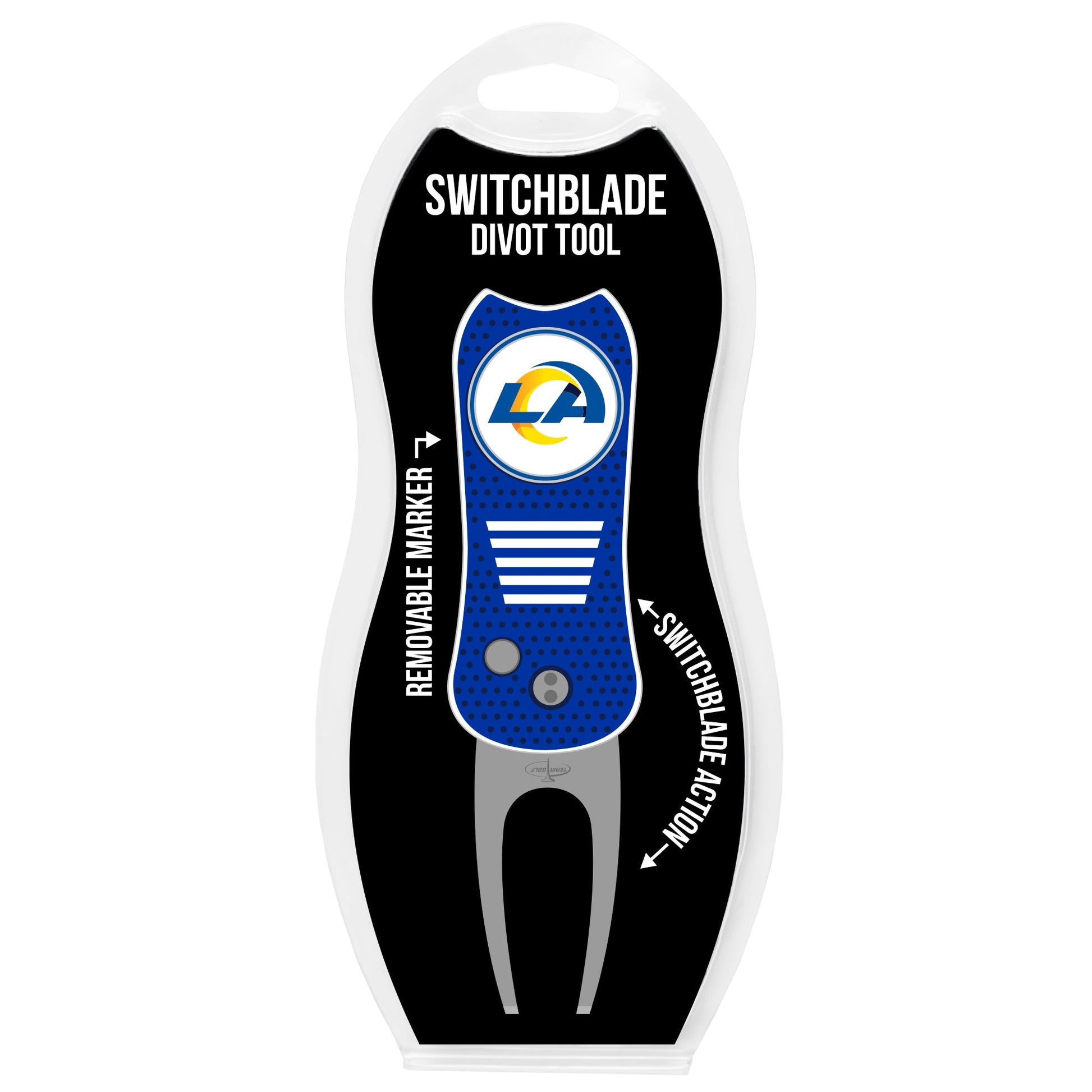 Team Golf LA Rams Divot Tools - Switchblade Divot Tool - 