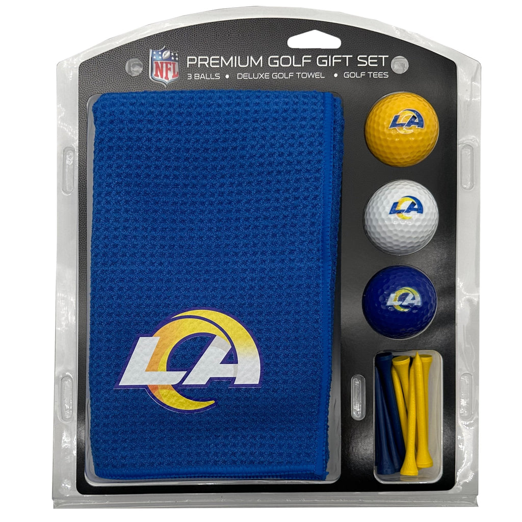 Team Golf LA Rams Golf Gift Sets - Microfiber Towel Gift Set-Color -