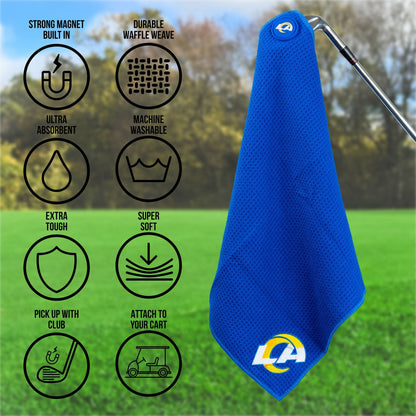 Team Golf LA Rams Magnetic Golf Towel - Team Golf USA