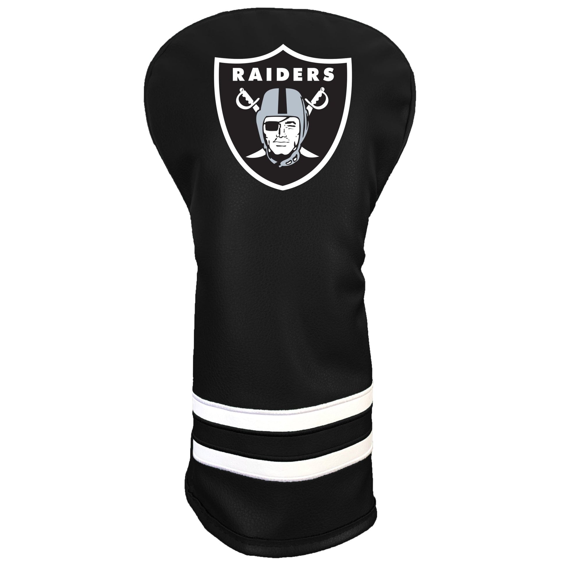 Team Golf Las Vegas Raiders DR/FW Headcovers - Vintage Driver HC - Printed Color