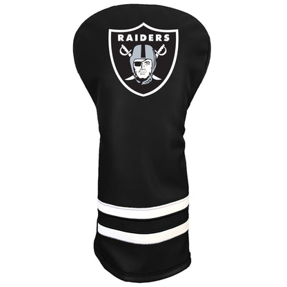 Team Golf Las Vegas Raiders DR/FW Headcovers - Vintage Driver HC - Printed Color