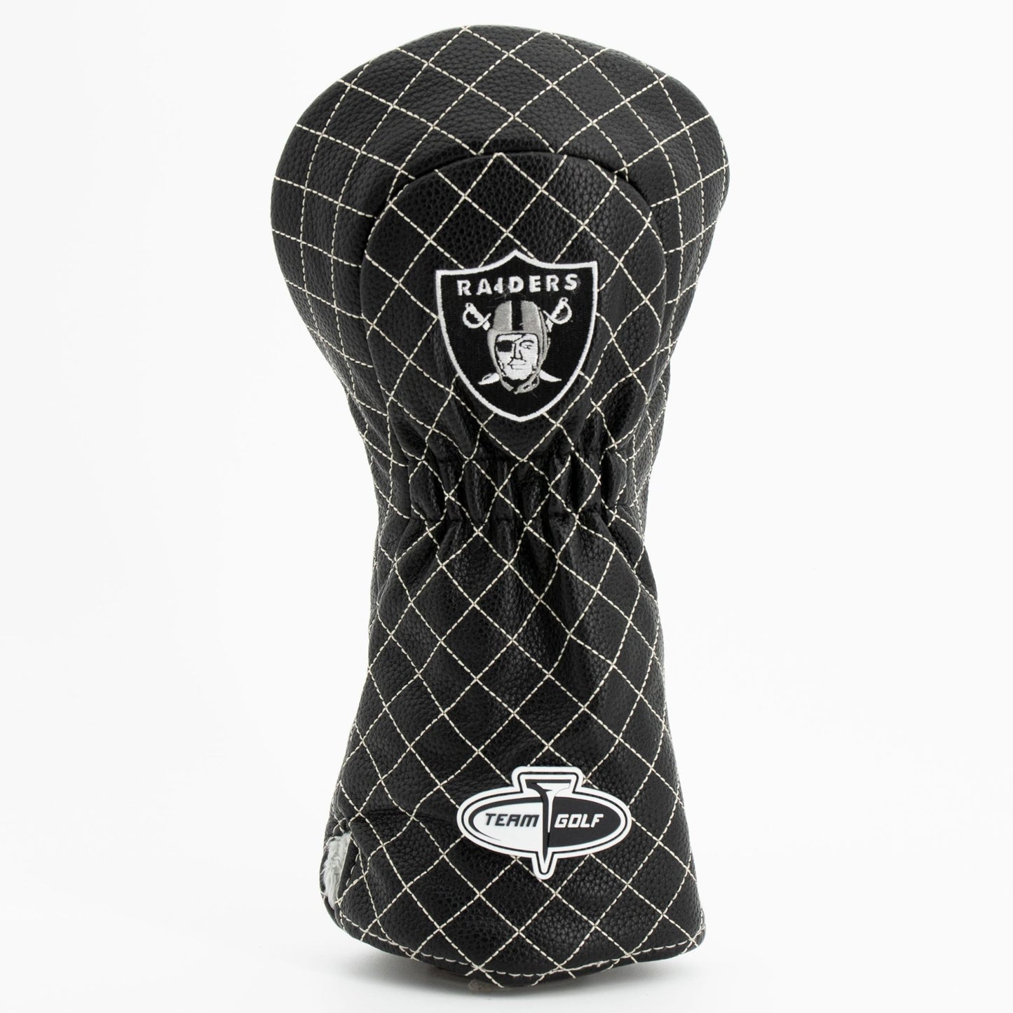 Team Golf Las Vegas Raiders DR/FW Quilted Headcovers - Team Golf USA