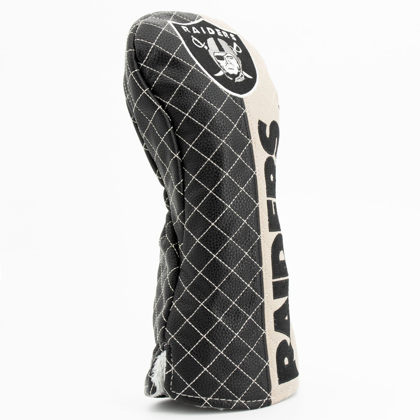 Team Golf Las Vegas Raiders DR/FW Quilted Headcovers - Team Golf USA