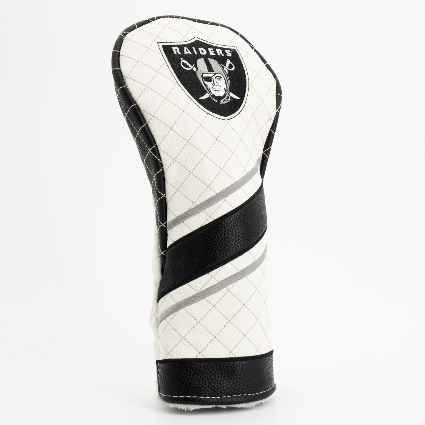 Team Golf Las Vegas Raiders DR/FW Quilted Headcovers - Team Golf USA