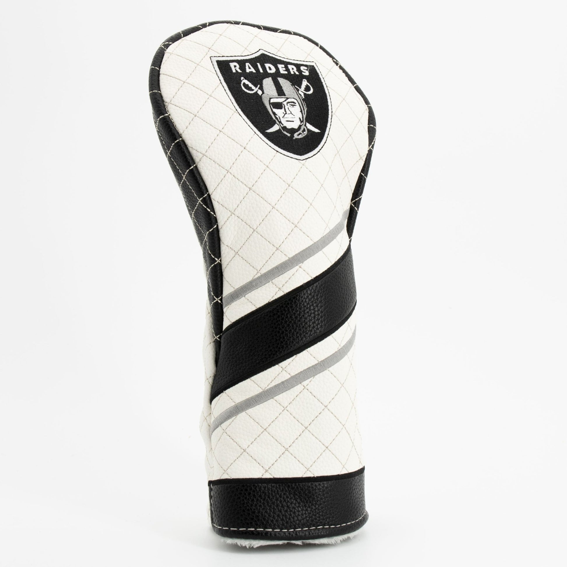Team Golf Las Vegas Raiders DR/FW Quilted Headcovers - Team Golf USA
