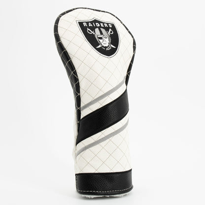 Team Golf Las Vegas Raiders DR/FW Quilted Headcovers - Team Golf USA
