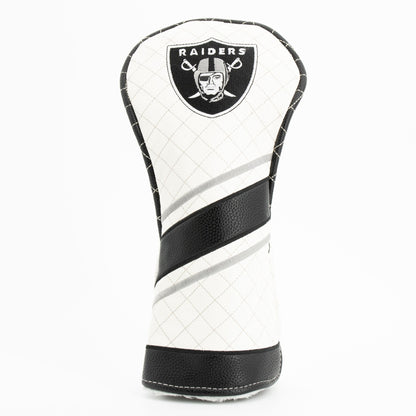 Team Golf Las Vegas Raiders DR/FW Quilted Headcovers - Team Golf USA