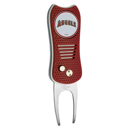 Team Golf Los Angeles Angels Divot Tools - Switchblade Divot Tool - 