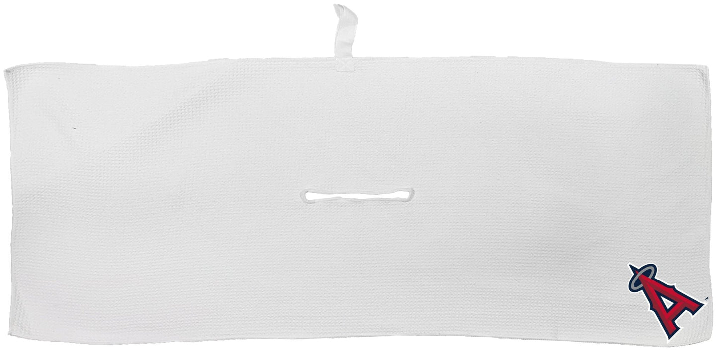 Team Golf Los Angeles Angels Golf Towels - Microfiber 16X40 White - 