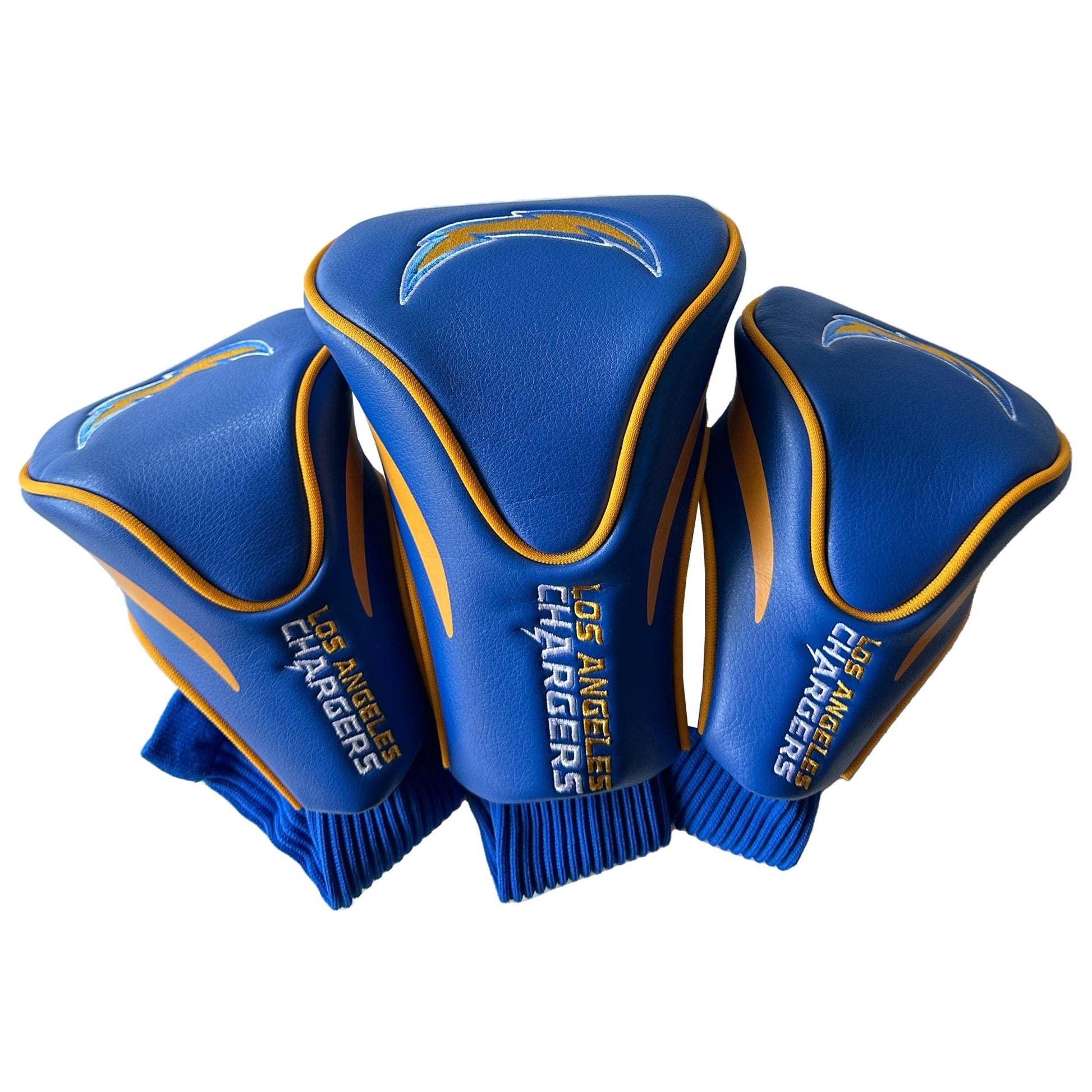 Team Golf Los Angeles Chargers DR/FW Headcovers - Team Golf USA