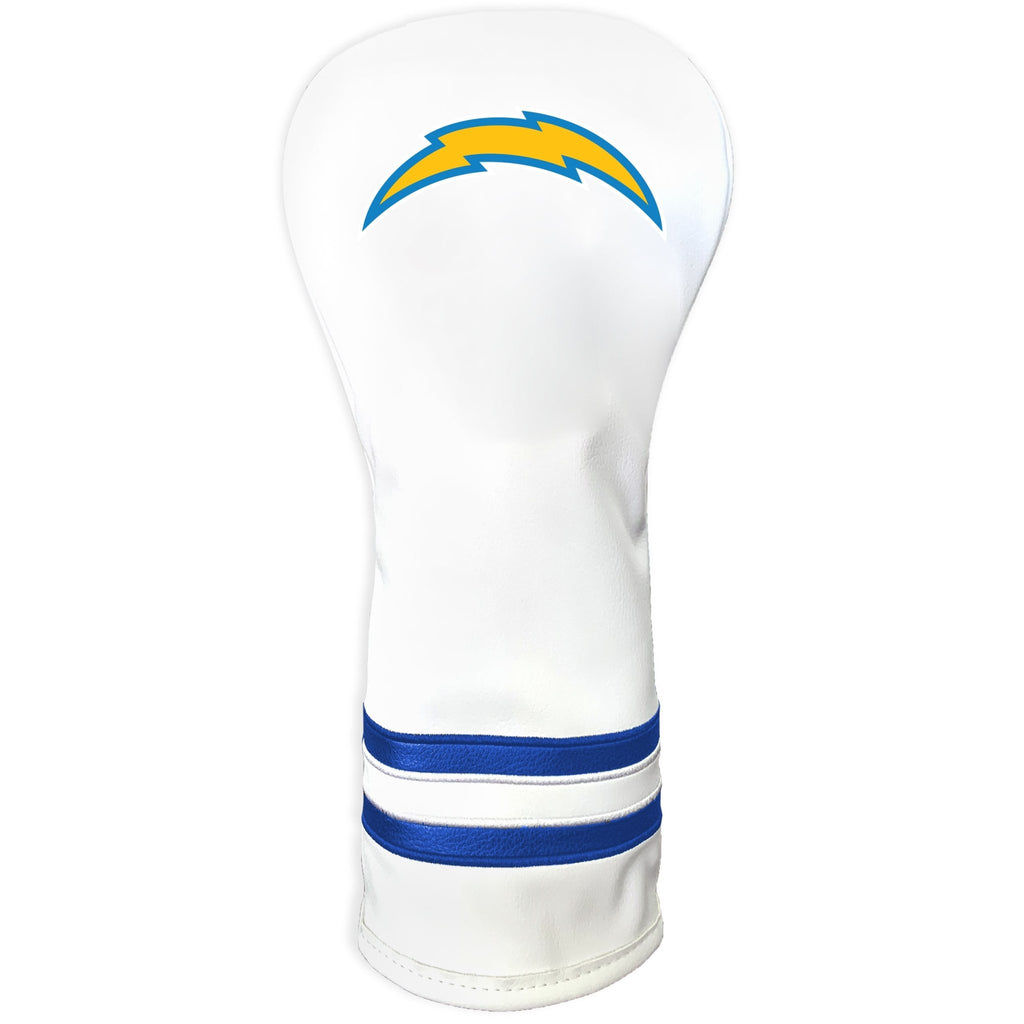 Team Golf Los Angeles Chargers DR/FW Headcovers - Fairway HC - Printed White