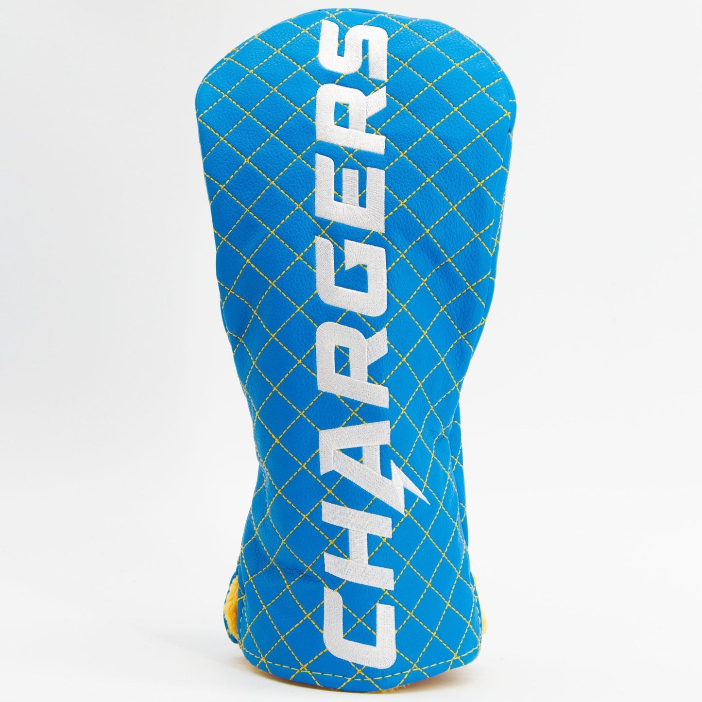 Team Golf Los Angeles Chargers DR/FW Quilted Headcovers - Team Golf USA