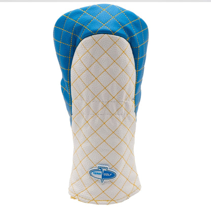 Team Golf Los Angeles Chargers DR/FW Quilted Headcovers - Team Golf USA