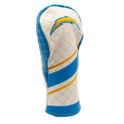 Team Golf Los Angeles Chargers DR/FW Quilted Headcovers - Team Golf USA