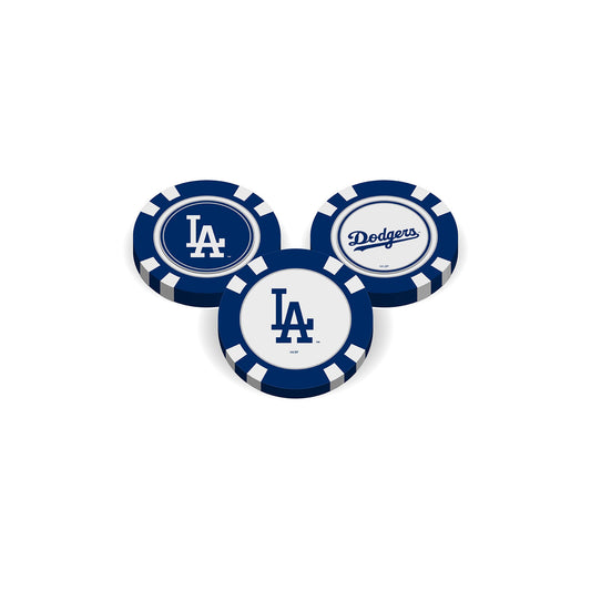 Team Golf Los Angeles Dodgers Ball Markers - Golf Chip Marker - 