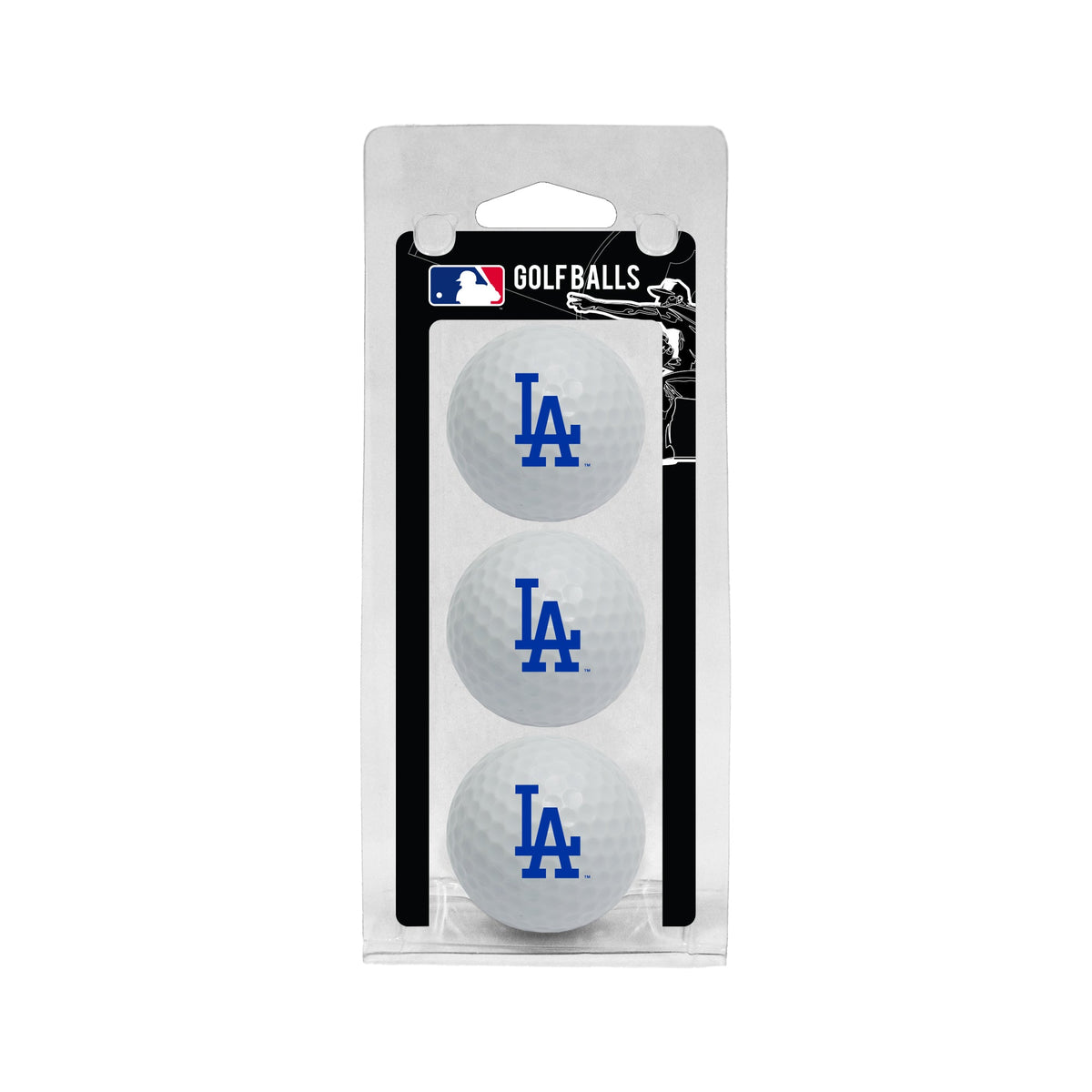 Team Golf Los Angeles Dodgers Golf Balls - 3 Pack - White