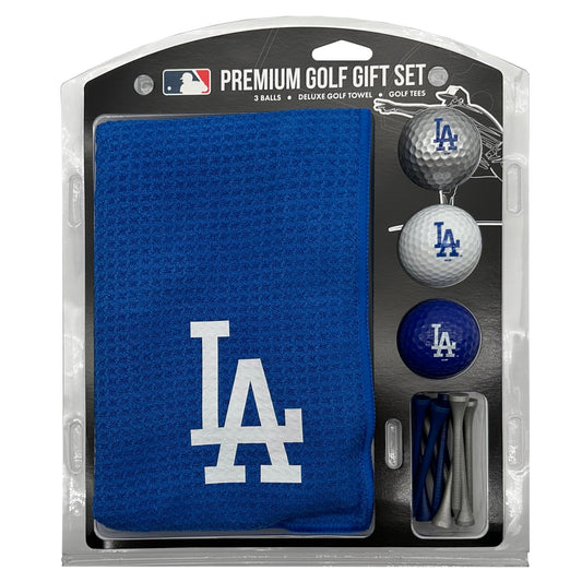 Team Golf Los Angeles Dodgers Golf Gift Sets - Microfiber Towel Gift Set - Color - 