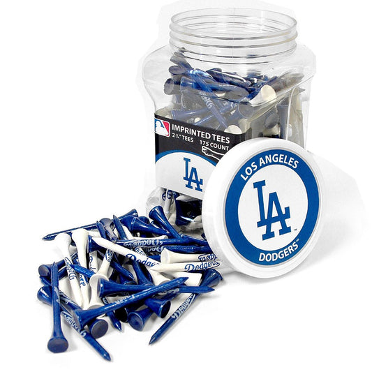 Team Golf Los Angeles Dodgers Golf Tees - 175 Tee Jar - 