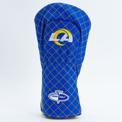 Team Golf Los Angeles Rams DR/FW Quilted Headcovers - Team Golf USA