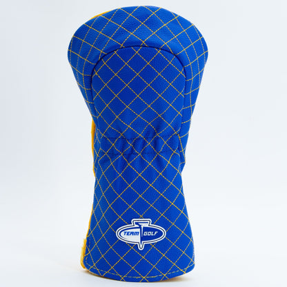 Team Golf Los Angeles Rams DR/FW Quilted Headcovers - Team Golf USA