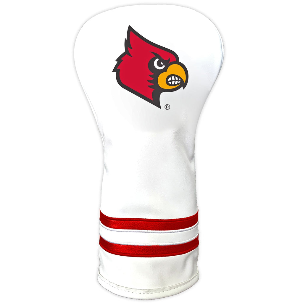 Team Golf Louisville DR/FW Headcovers - Vintage Driver HC - Printed White