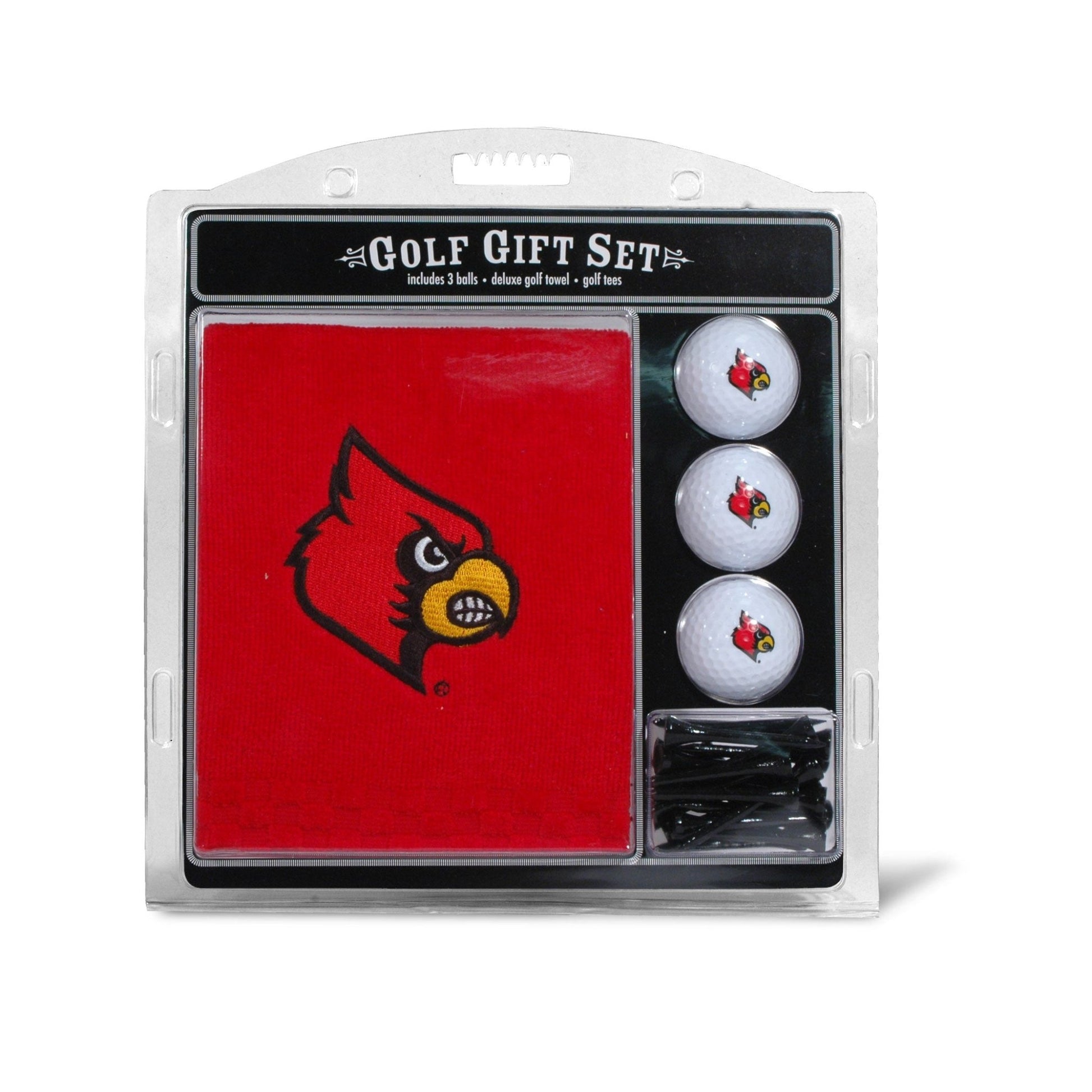 Team Golf Louisville Golf Gift Sets - Embroidered Towel Gift Set - 