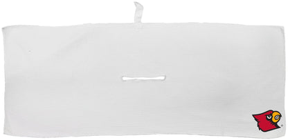 Team Golf Louisville Golf Towels - Microfiber 16X40 White - 