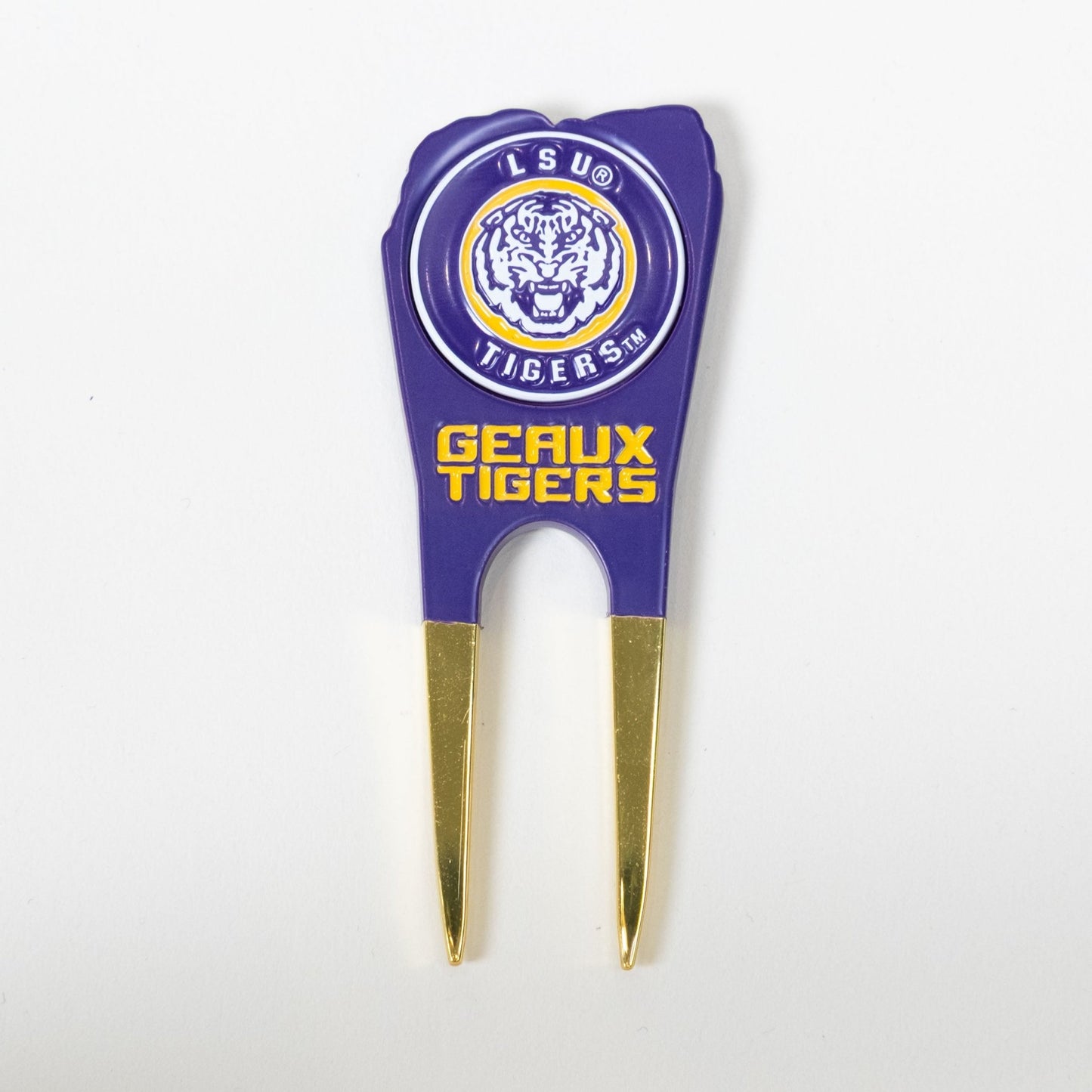 Team Golf LSU Divot Tools - Custom Shaped - 