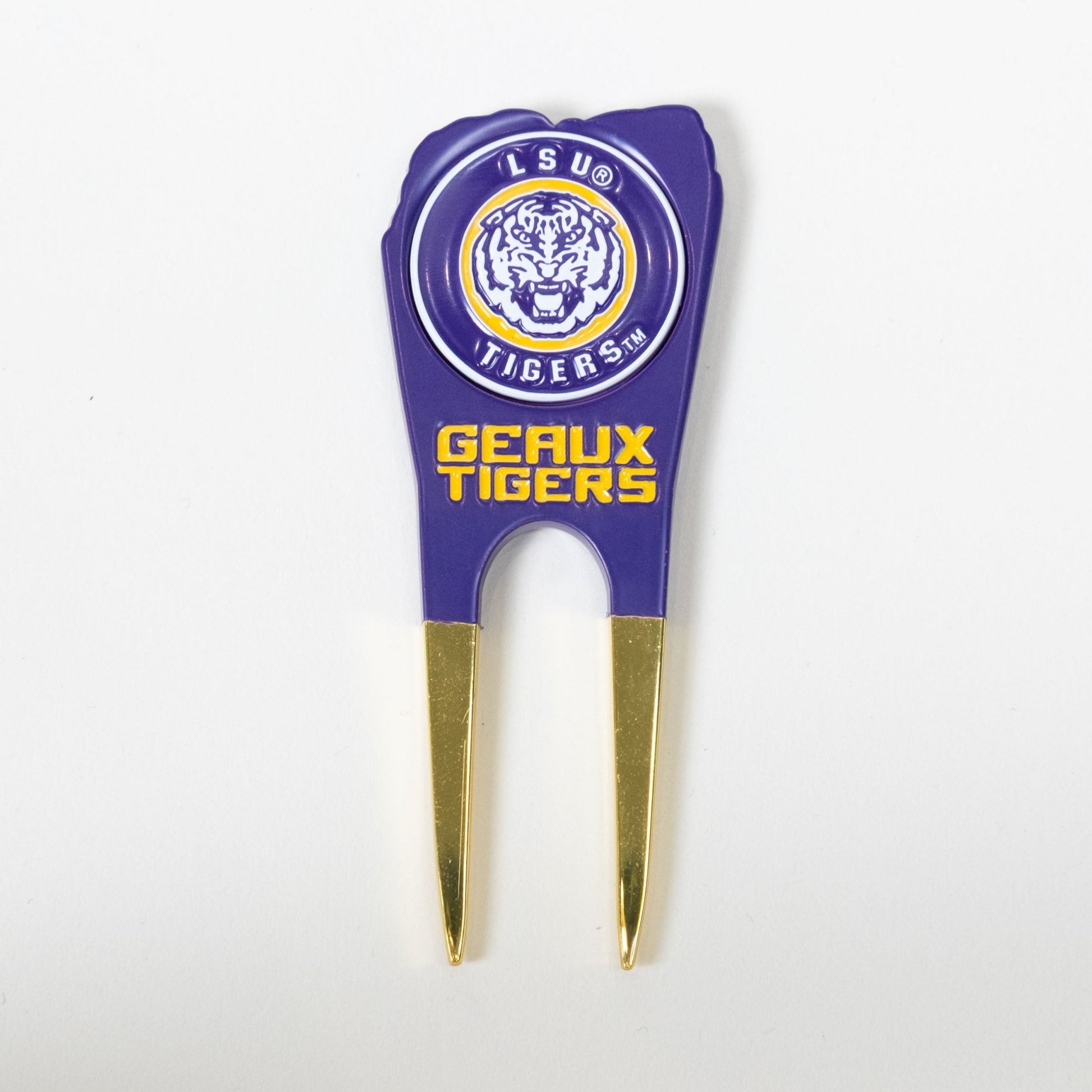 Team Golf LSU Divot Tools - Custom Shaped - 