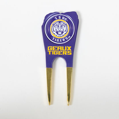 Team Golf LSU Divot Tools - Custom Shaped - 