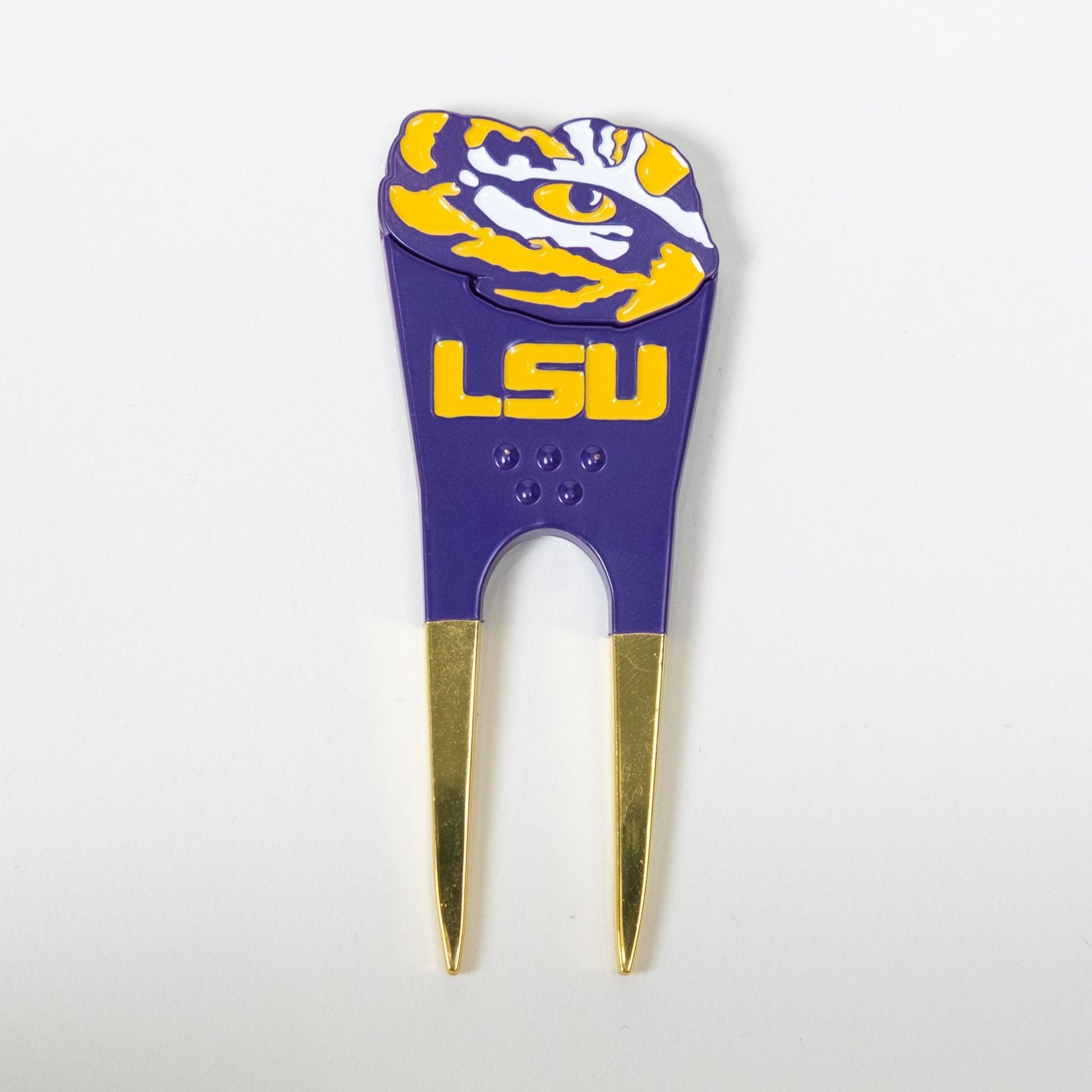 Team Golf LSU Divot Tools - Custom Shaped - 
