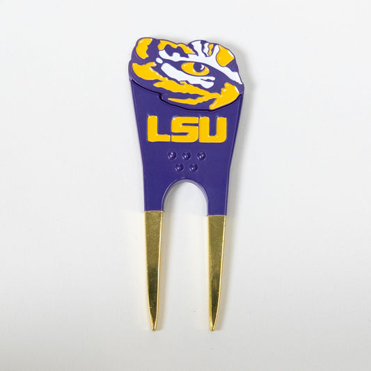 Team Golf LSU Divot Tools - Custom Shaped - 
