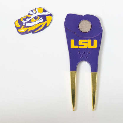 Team Golf LSU Divot Tools - Custom Shaped - 