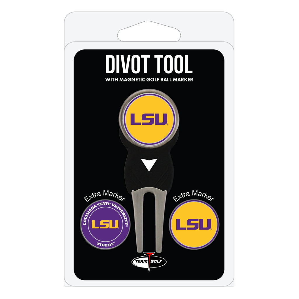 Team Golf LSU Divot Tools - Signature Divot Tool Pack - 