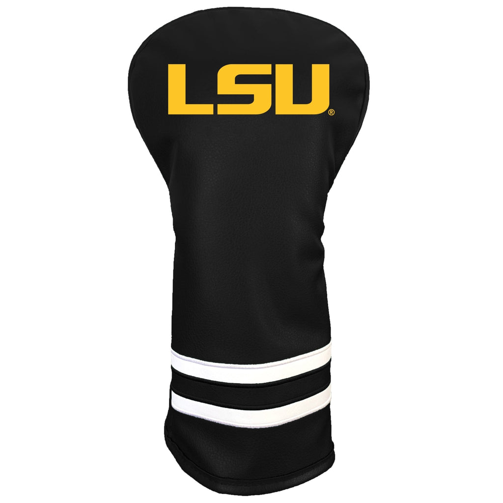 Team Golf LSU DR/FW Headcovers - Vintage Driver HC - Printed Color