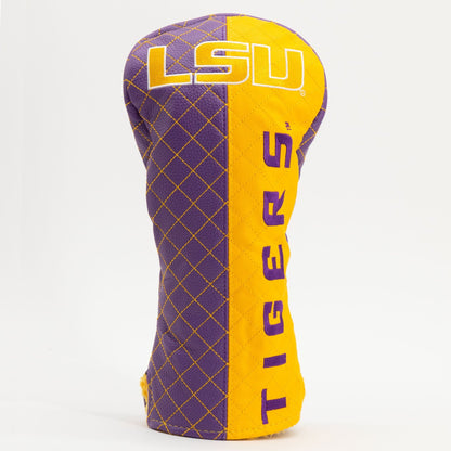 Team Golf LSU DR/FW Quilted Headcovers - Team Golf USA