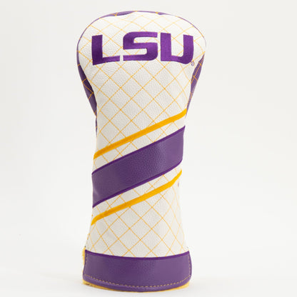 Team Golf LSU DR/FW Quilted Headcovers - Team Golf USA