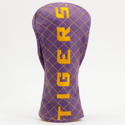 Team Golf LSU DR/FW Quilted Headcovers - Team Golf USA