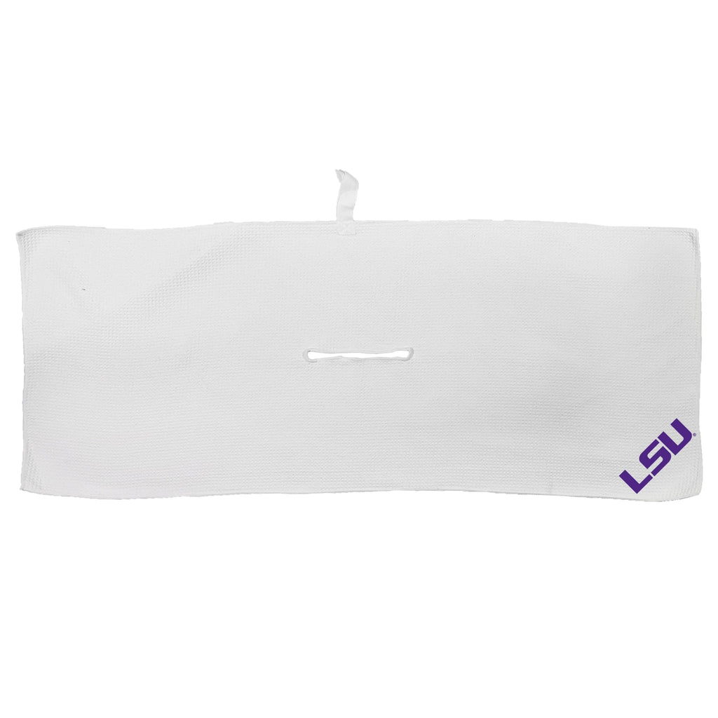 Team Golf LSU Golf Towels - Microfiber 16X40 White - 