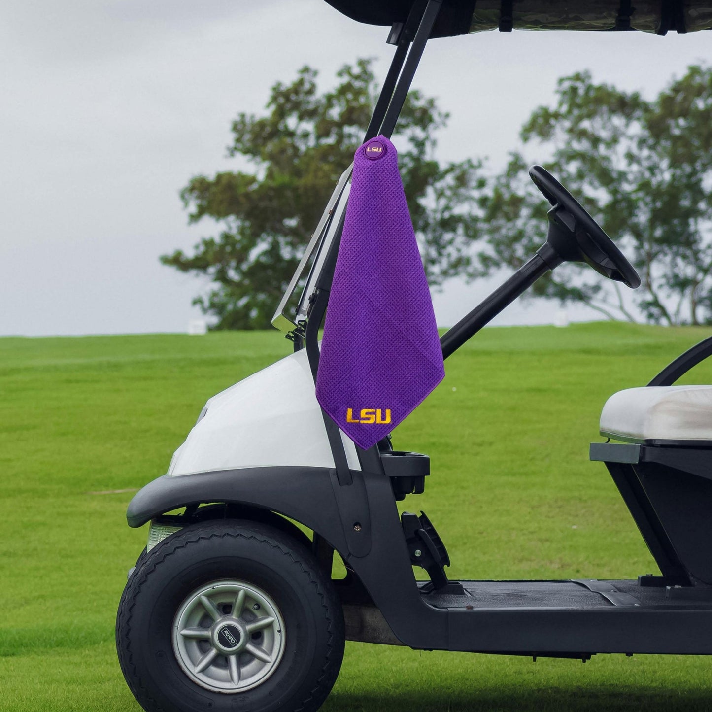 Team Golf LSU Magnetic Golf Towel - Team Golf USA