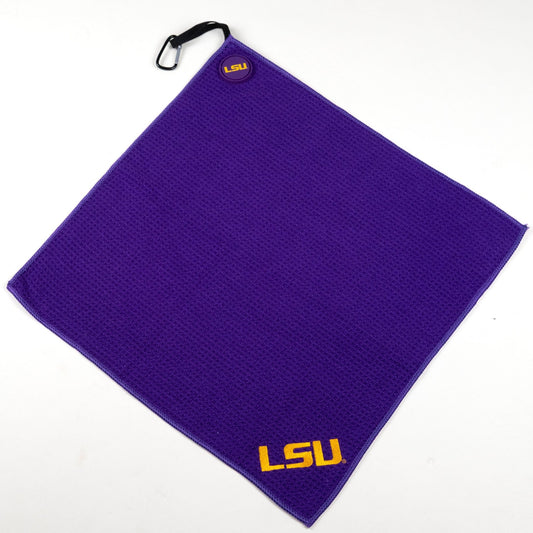 Team Golf LSU Magnetic Golf Towel - Team Golf USA
