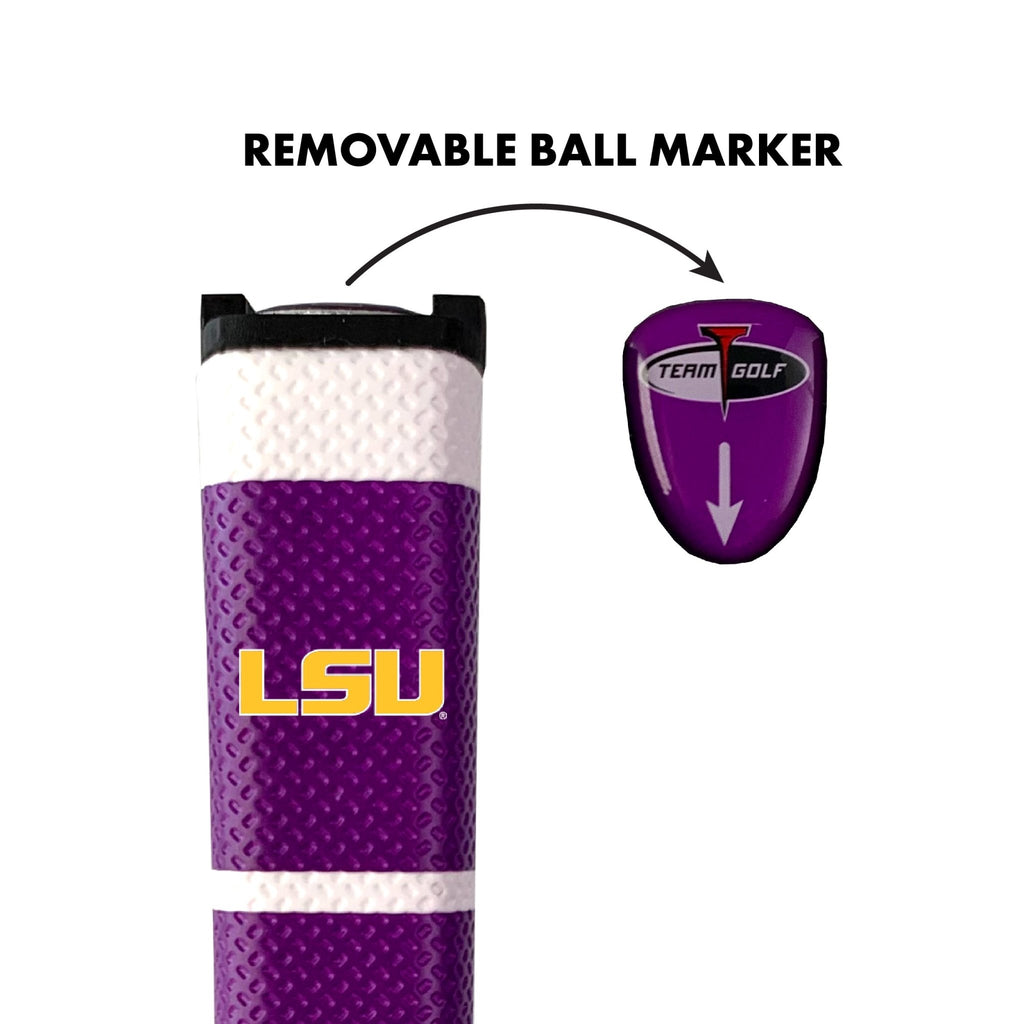 Team Golf LSU Putter Grips - White - 