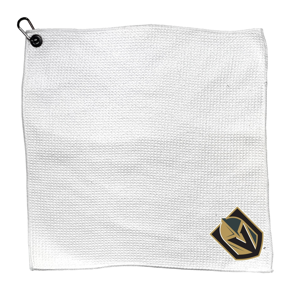 Team Golf LV Golden Knights Towels - Microfiber 15X15 White - 