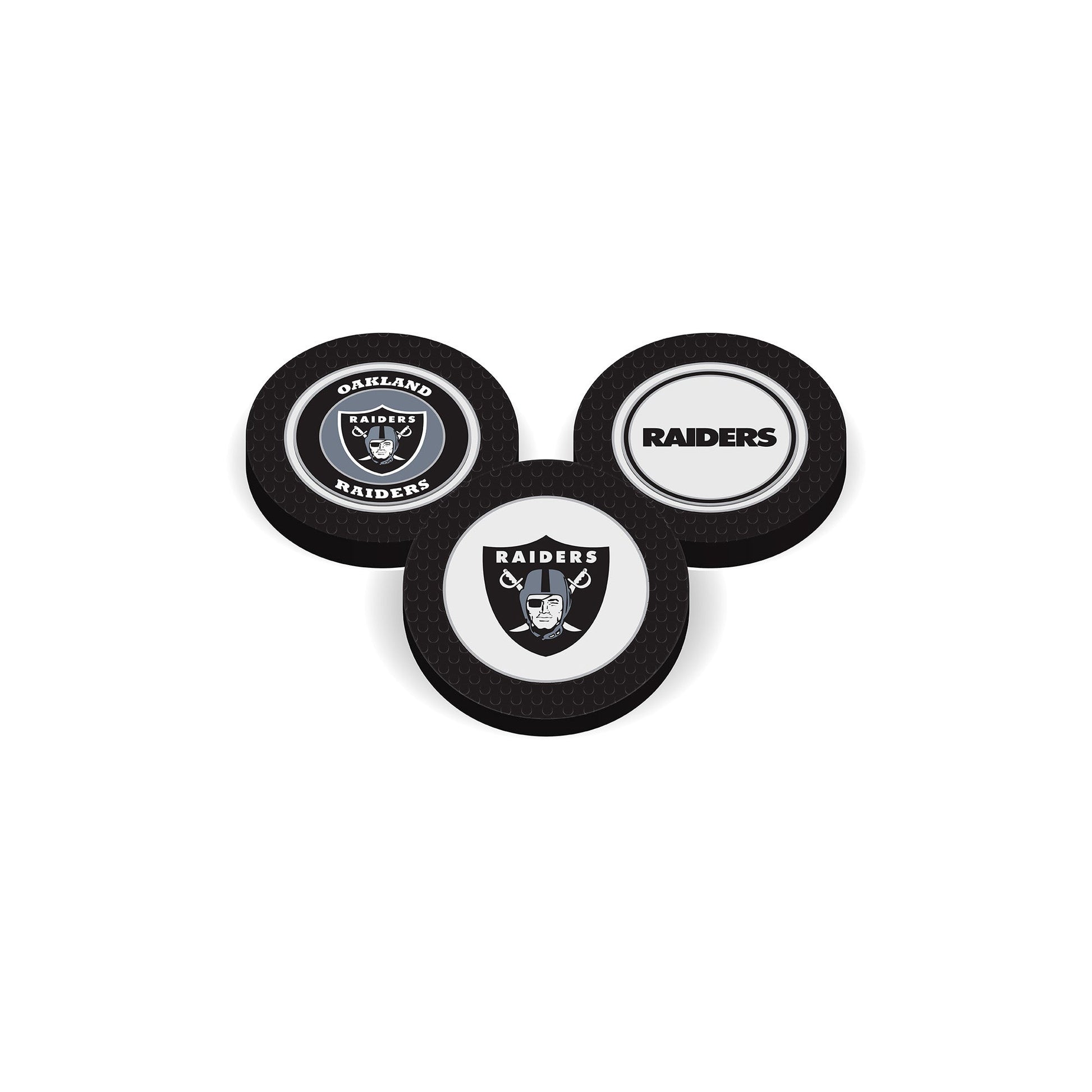Team Golf LV Raiders Ball Markers - Golf Chip Marker - 